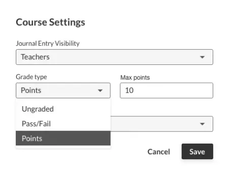 atomic journals settings